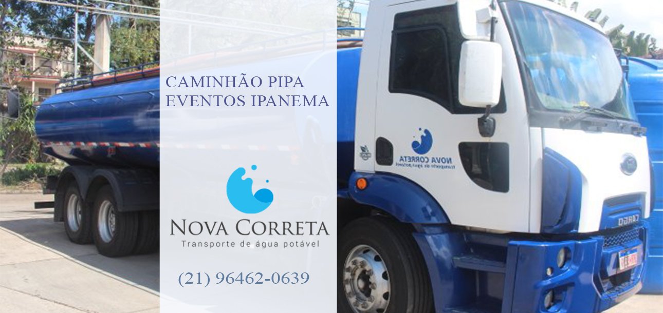 Caminhão Pipa Eventos Ipanema